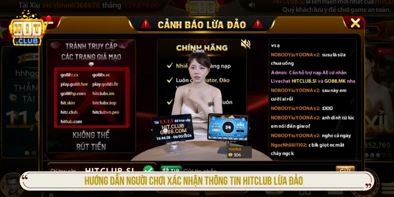 HITCLUB Lừa Đảo Không? Kiểm Chứng Thông Tin Chính Xác Áp dụng cách xác minh để biết Hitclub lừa đảo không